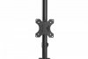 Digitus Uchwyt biurkowy pionowy 2xLCD max. 32 cale 8kg, zaciskowy, czarny